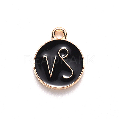 Alloy Enamel Pendants LS-ENAM-S124-01A-08E-1