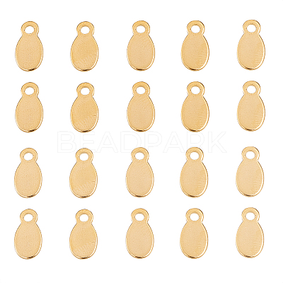 50Pcs 304 Stainless Steel Charms STAS-CJ0001-164G-1