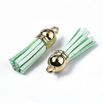 Faux Suede Tassel Pendant Decorations FIND-T002-B21-1