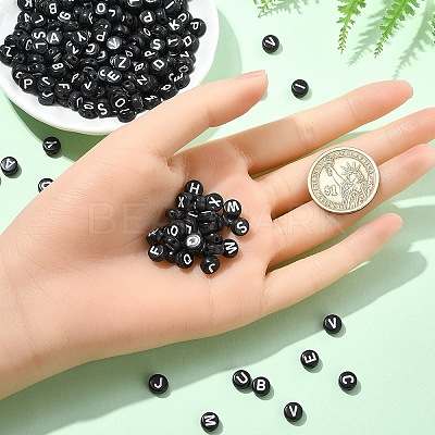 Opaque Acrylic Horizontal Hole Beads SACR-YW0001-70-1