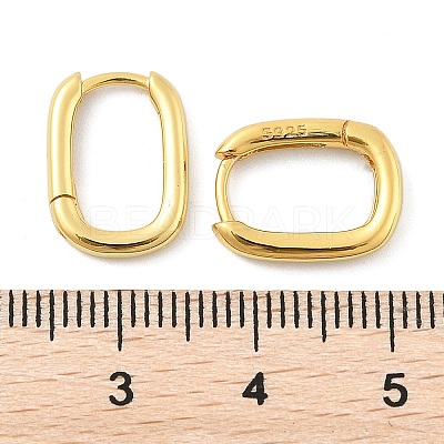 925 Sterling Silver Hoop Earrings JE834B-01-1