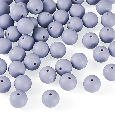 50Pcs Food Grade Eco-Friendly Silicone Beads SIL-TADJ0001-03A-1