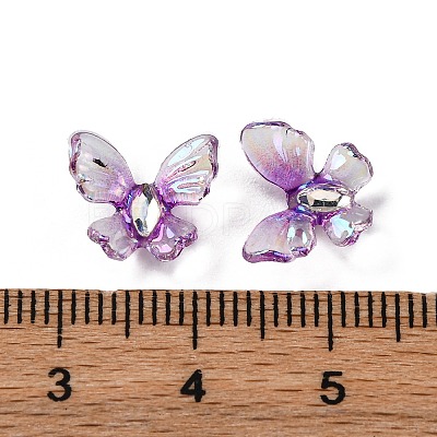 Rainbow Color Resin Cabochons CRES-R459-02C-1