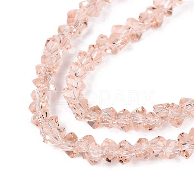 Transparent Glass Beads Strands GLAA-N018-3mm-06-1