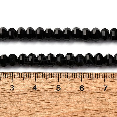 Natural Obsidian Beads Strands G-P587-D03-01-1