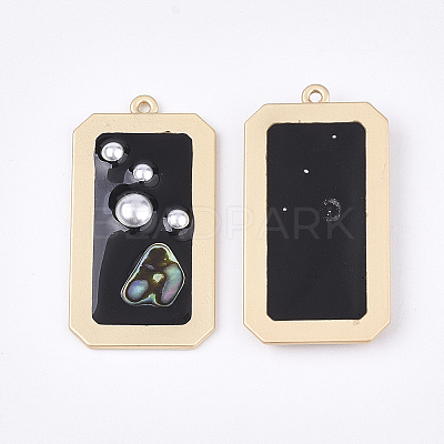 Epoxy Resin Pendants RESI-S365-67A-1