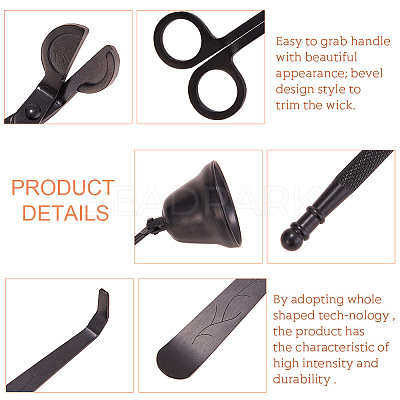 Candle Accessory Set AJEW-CP0001-14-1