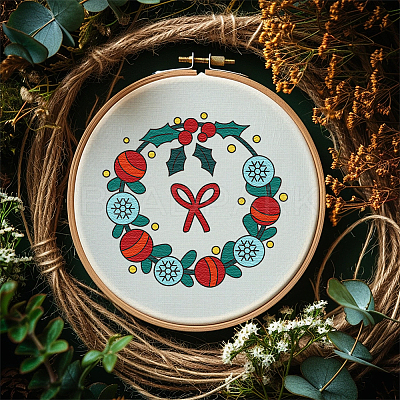 4 Sheets 11.6x8.2 Inch Stick and Stitch Embroidery Patterns DIY-WH0455-227-1