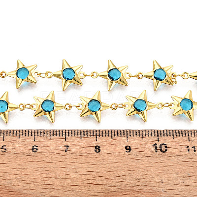 Brass Star Link Chains CHC-N023-07C-G-1