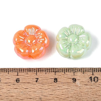 UV Plating Opaque ABS Plastic Beads KY-Q006-03-1