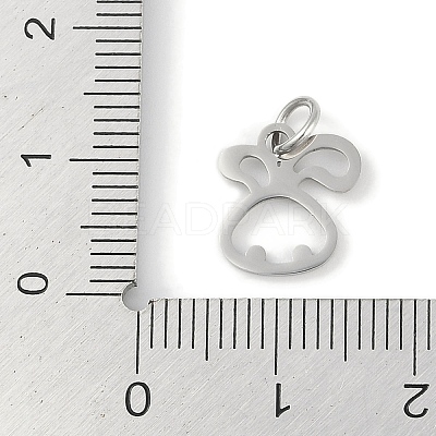 Non-Tarnish 304 Stainless Steel Pendants STAS-L279-001P-04-1