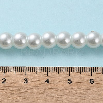 Glass Pearl Beads Strands HY-8D-B01-1