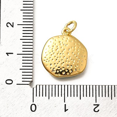Brass Enamel Pendants KK-Q043-11G-A-1