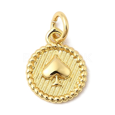 Brass Pendants KK-I364-01G-03-1