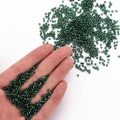 Glass Bugle Beads SEED-S032-08A-53A-1