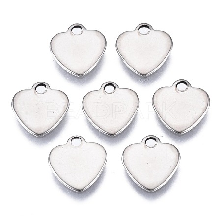 Non-Tarnish 201 Stainless Steel Charms STAS-R116-012D-P-1