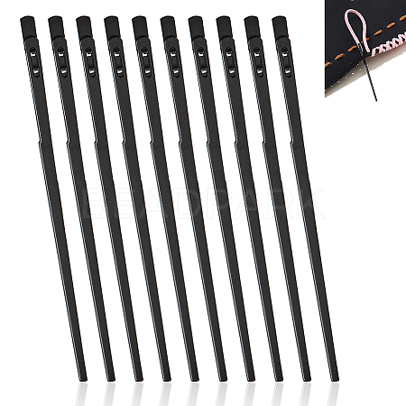 Steel Leather Rope Knitting Needles for Leather Repairing Weaving Crafts DIY-WH0750-027-1
