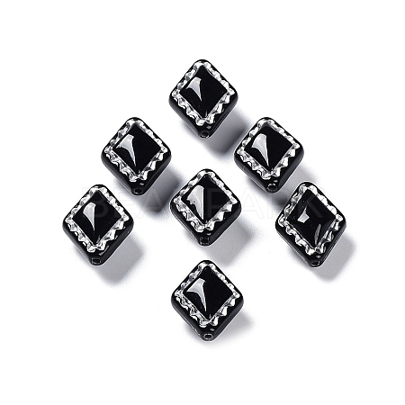 Opaque Acrylic Beads OACR-G016-10-1