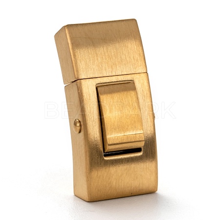 PVD Vacuum Plating 304 Stainless Steel Bayonet Clasps STAS-I171-10G-1
