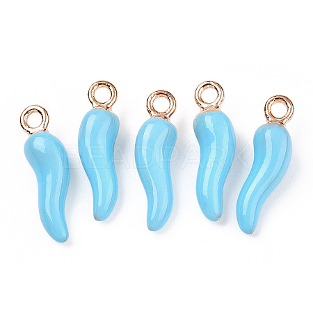 Alloy Enamel Pendants ENAM-N054-70C-1