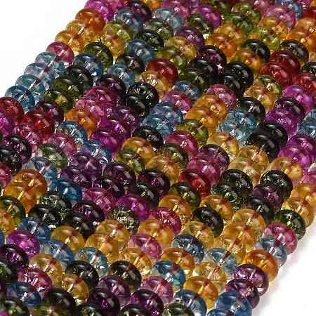Dyed Imitation Gemstone Glass Beads Strands GL-Z001-03A-10-1