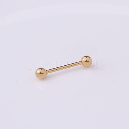 316 Surgical Stainless Steel Tongue Rings WGF0CE1-08-1