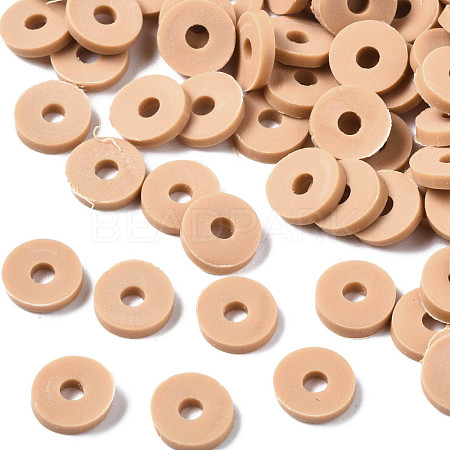 Eco-Friendly Handmade Polymer Clay Beads CLAY-R067-6.0mm-B37-1