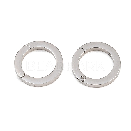 304 Stainless Steel Spring Gate Rings SA-CBA02E8-15B-P-1