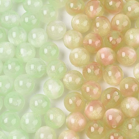 Opaque Resin UV Reactive Beads RESI-N049-10mm-07-01-1