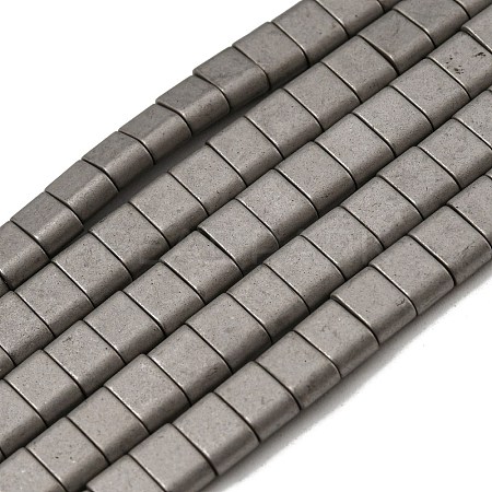 Electroplated Non-magnetic Synthetic Hematite Beads Strands G-C106-B01-11B-1