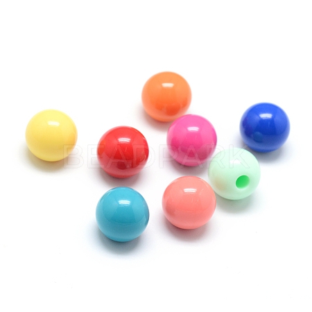 Opaque Acrylic Beads X-MACR-S830-06-1