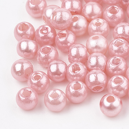 ABS Plastic Beads OACR-Q004-8mm-08-1