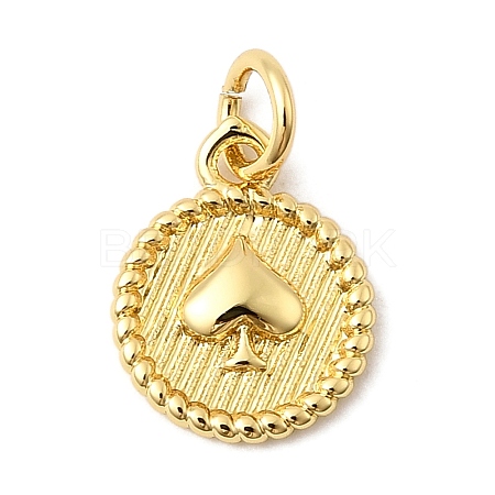 Brass Pendants KK-I364-01G-03-1