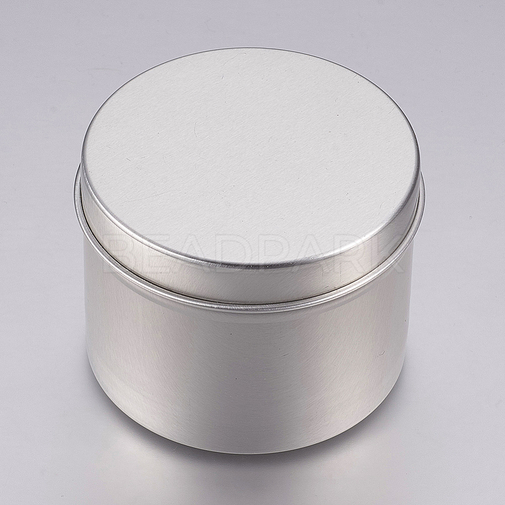 Round Aluminium Tin Cans - Beadpark.com