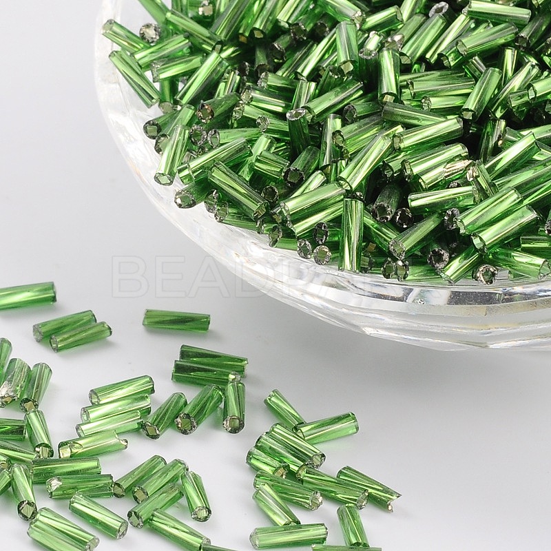 Glass Twist Bugles Seed Beads - Beadpark.com