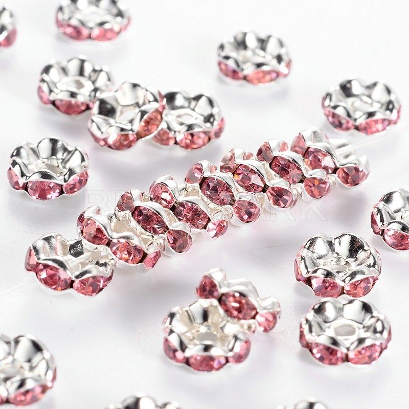 Rhinestone Spacer Beads - Beadpark.com