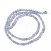 Natural Aquamarine Beads Strands G-F596-26-2mm-2