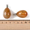 Natural Red Agate Pendants GG-K002-08A-21-3