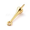 Brass Cup Peg Bails KK-WH0047-17-3