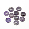 Natural Amethyst Cabochons G-R416-12mm-30-1