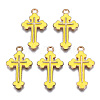 Alloy Enamel Pendants ENAM-S121-059K-1
