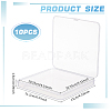 Transparent Plastic Storage Boxes CON-WH0095-62B-2