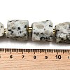 Raw Rough Natural Seaame Jasper Beads Strands G-Z087-B03-5