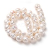 Natural Cultured Freshwater Pearl Beads Strands PEAR-L033-55-01-3