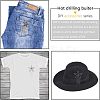 Sparkling Rhinestone Hotfix Rhinestone Iron on Patches DIY-FG0001-39-8