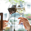 48Pcs 24 Colors Brass Wine Glass Charms AJEW-GO00008-7