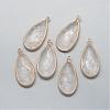 Natural Quartz Crystal Pendants G-S221-13G-2