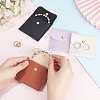   4Pcs 4 Colors PU Imitation Leather Jewelry Storage Bags ABAG-PH0001-34-3