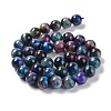 Natural Rainbow Tiger Eye Beads Strands G-NH0002-A01-C01-3