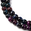 Grade AB Natural Tiger Eye Beads Strands X-G-F591-18-6mm-06-8